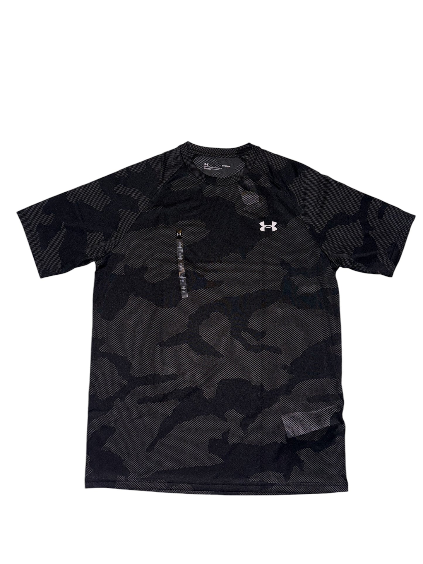 Under Armour Jacquard Camo T-Shirt - Black